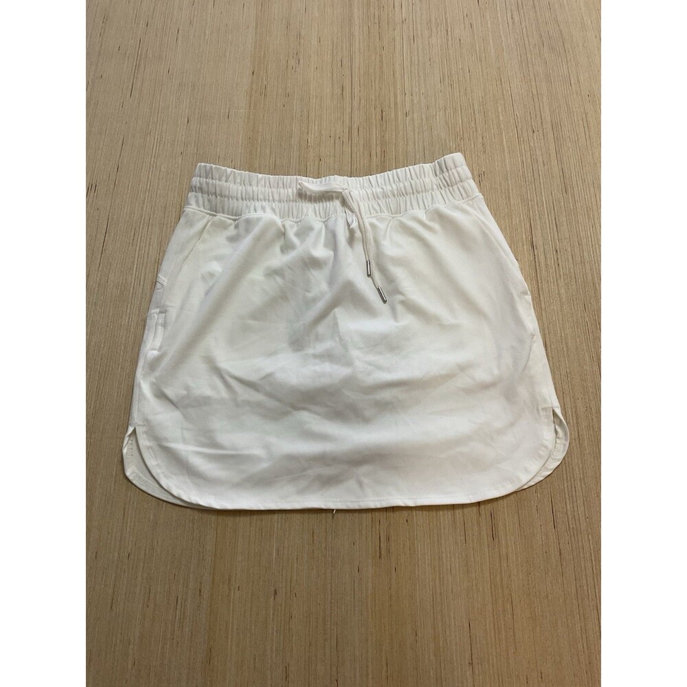 Jones & Co White Athletic Skort Pockets Small New No Tag